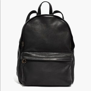Madewell Lorimer Backpack Black Leather - unused